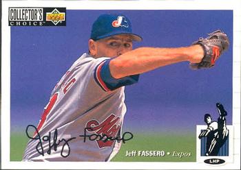 1994 Collector's Choice - Silver Signature #98 Jeff Fassero Front