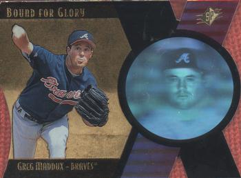 1997 SPx - Bound for Glory #3 Greg Maddux Front