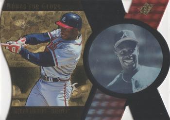 1997 SPx - Bound for Glory #4 Kenny Lofton Front