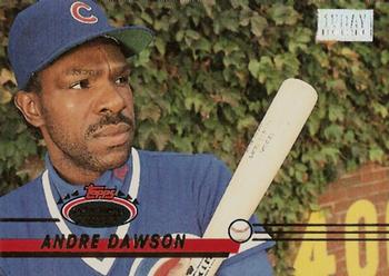 1993 Stadium Club - First Day Production #203 Andre Dawson Front