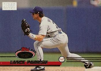 1993 Stadium Club - First Day Production #252 Lance Parrish Front