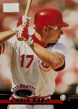 1993 Stadium Club - First Day Production #286 Chris Sabo Front