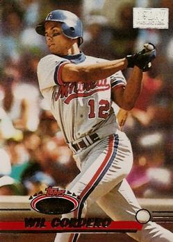 1993 Stadium Club - First Day Production #361 Wil Cordero Front