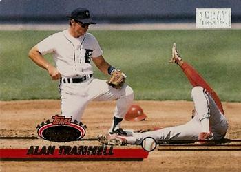 1993 Stadium Club - First Day Production #416 Alan Trammell Front