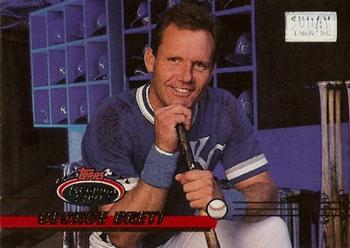 1993 Stadium Club - First Day Production #424 George Brett Front