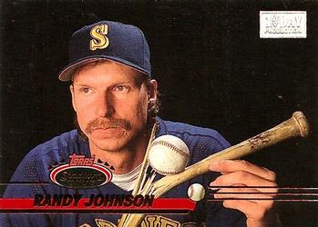 1993 Stadium Club - First Day Production #501 Randy Johnson Front