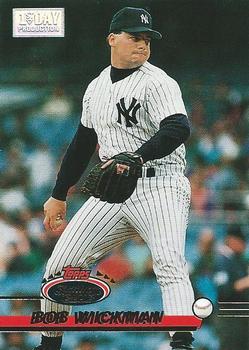 1993 Stadium Club - First Day Production #53 Bob Wickman Front