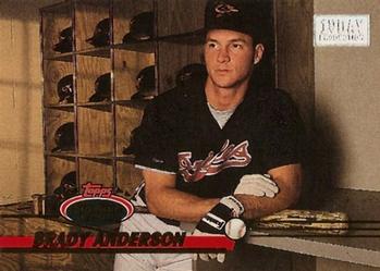 1993 Stadium Club - First Day Production #507 Brady Anderson Front