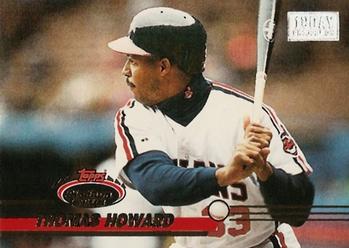 1993 Stadium Club - First Day Production #515 Thomas Howard Front