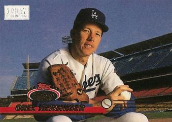 1993 Stadium Club - First Day Production #544 Orel Hershiser Front