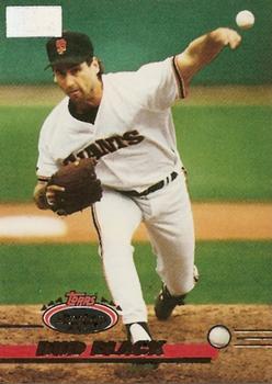 1993 Stadium Club - First Day Production #624 Bud Black Front