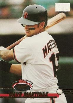 1993 Stadium Club - First Day Production #640 Dave Martinez Front