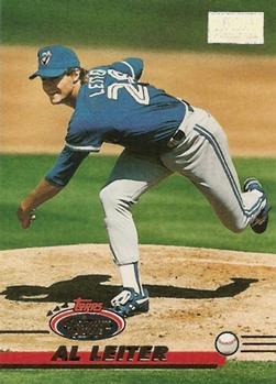 1993 Stadium Club - First Day Production #670 Al Leiter Front