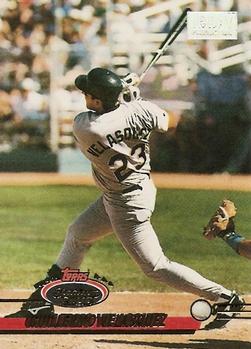 1993 Stadium Club - First Day Production #744 Guillermo Velasquez Front