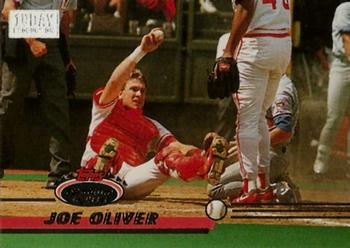 1993 Stadium Club - First Day Production #96 Joe Oliver Front