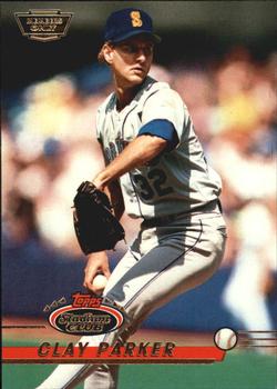 1993 Stadium Club - Members Only #45 Clay Parker Front
