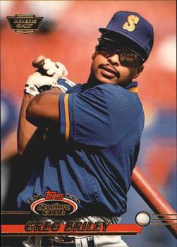1993 Stadium Club - Members Only #440 Greg Briley Front