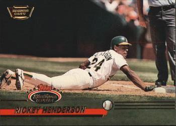 1993 Stadium Club - Members Only #558 Rickey Henderson Front