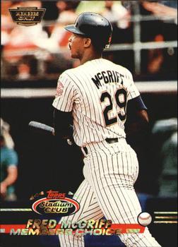 1993 Stadium Club - Members Only #594 Fred McGriff Front