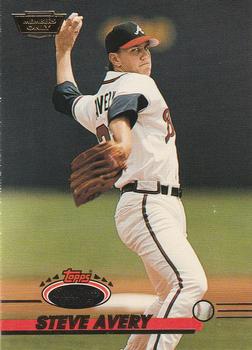 1993 Stadium Club - Members Only #626 Steve Avery Front