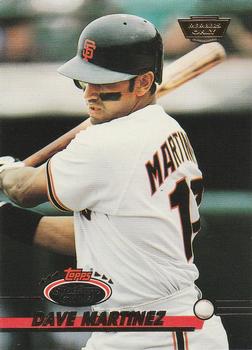 1993 Stadium Club - Members Only #640 Dave Martinez Front