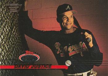 1993 Stadium Club - Members Only #660 David Justice Front