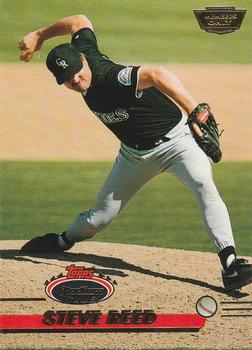 1993 Stadium Club - Members Only #674 Steve Reed Front