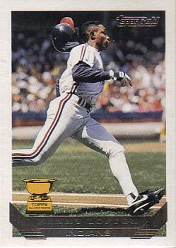 1993 Topps - Gold #331 Kenny Lofton Front