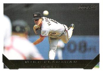 1993 Topps - Gold #381 Mike Flanagan Front