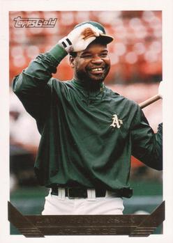 1993 Topps - Gold #473 Dave Henderson Front