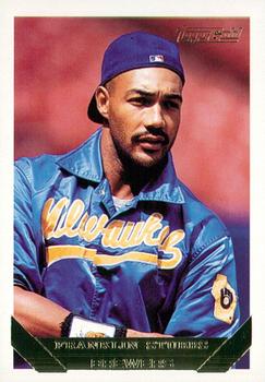 1993 Topps - Gold #124 Franklin Stubbs Front