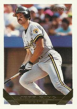 1993 Topps - Gold #136 Jeff King Front