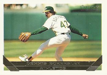 1993 Topps - Gold #155 Dennis Eckersley Front