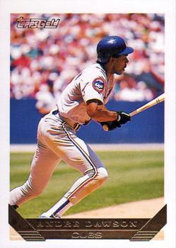 1993 Topps - Gold #265 Andre Dawson Front
