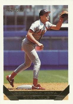 1993 Topps - Gold #312 Geronimo Pena Front