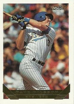 1993 Topps - Gold #316 Dave Nilsson Front