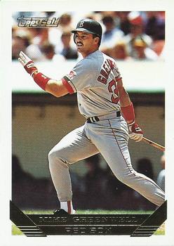 1993 Topps - Gold #323 Mike Greenwell Front