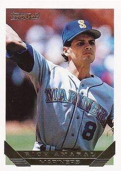 1993 Topps - Gold #431 Rich Amaral Front