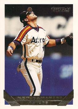 KEN CAMINITI (d.2004) Houston Astros 1990 Donruss Autograph Signed Card 16E