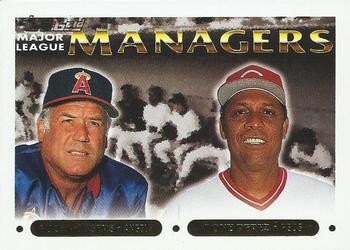 1993 Topps - Gold #503 Buck Rodgers / Tony Perez Front