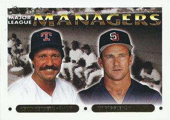 1993 Topps - Gold #513 Kevin Kennedy / Jim Riggleman Front