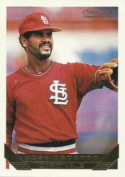 1993 Topps - Gold #535 Jose Oquendo Front