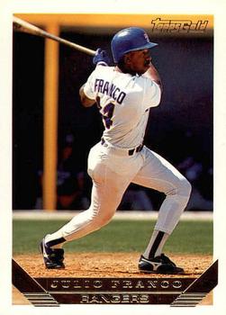 1993 Topps - Gold #670 Julio Franco Front