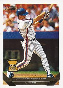 1993 Topps - Gold #703 Jeff Kent Front