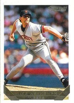 1993 Topps - Gold #756 Mike Henneman Front
