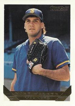 1993 Topps - Gold #825 Mike Walker Front