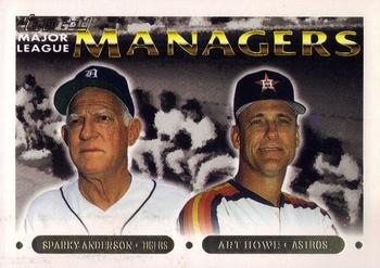 1993 Topps - Gold #506 Sparky Anderson / Art Howe Front