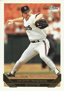 1993 Topps - Gold #604 Rod Beck Front