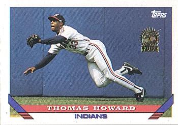 1993 Topps - Inaugural Marlins #113 Thomas Howard Front