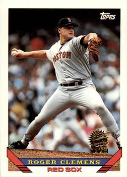 1993 Topps - Inaugural Marlins #4 Roger Clemens Front